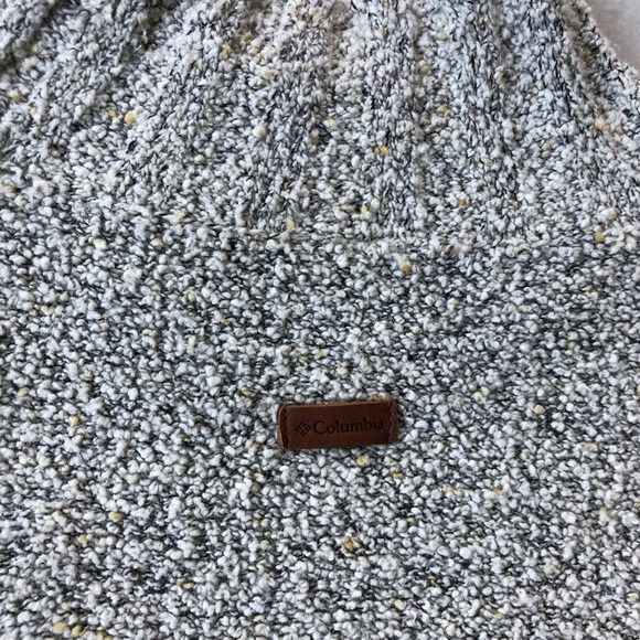 Columbia Marled Split Button Mockneck Sweater - Picture 7 of 8